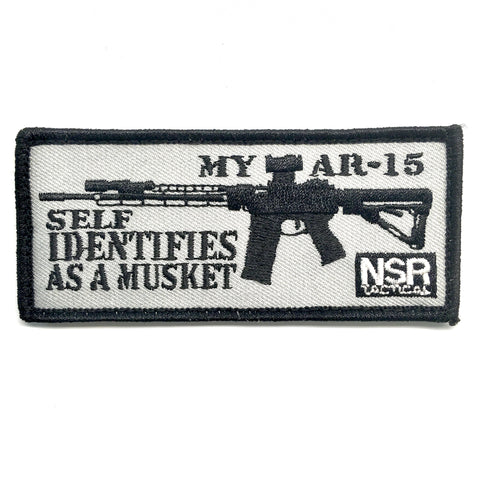 NSR My AR Self Identifies as a Musket patch